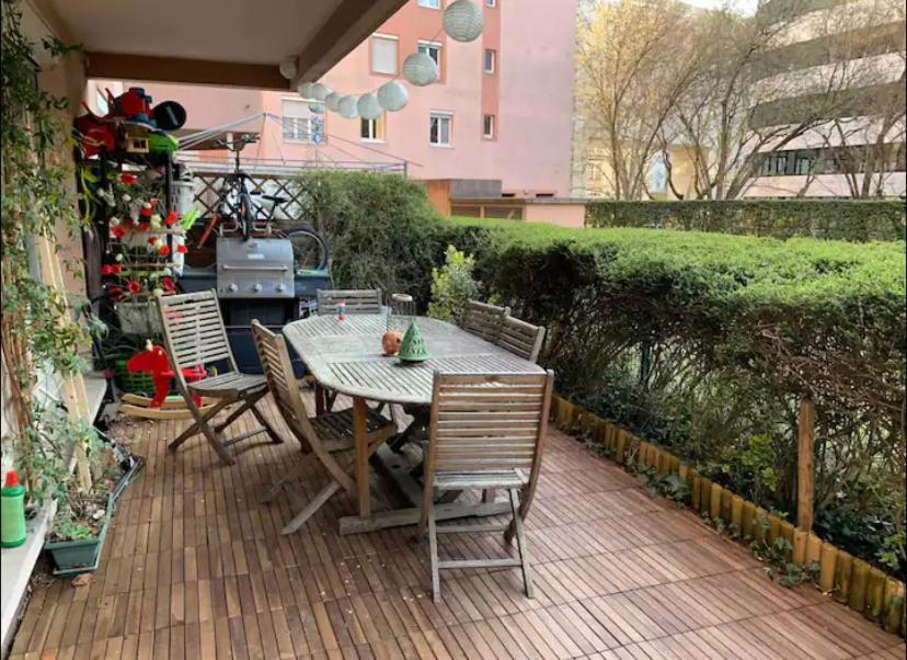 Gare La Part Dieu, Avec Terrasse, Jardin Et Parking Lyon Exteriör bild